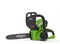 Пила цепная аккумуляторная G-MAX 40V GREENWORKS G40CS30 Greenworks 20117 - фото 683945