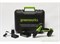 Дрель-шуруповерт аккумуляторная GREENWORKS GD24DD35K2, 24V, c 1хАКБ 2 А.ч и ЗУ в кейсе Greenworks 3704007UA - фото 688357