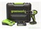 Шуруповерт аккумуляторный Ударный 24V GREENWORKS GD24DD60 с АКБ 2АЧ и ЗУ Greenworks 3704107UA - фото 688362