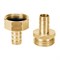 Коннекторы для шланга Truper CFM-1/2B 12704 1\2" мама-папа, латунные - фото 692790